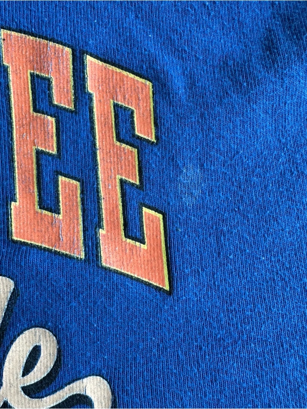 Tennessee Nashville Music City Blue Graphic Cotton Tank Top - Picture 8 of 9